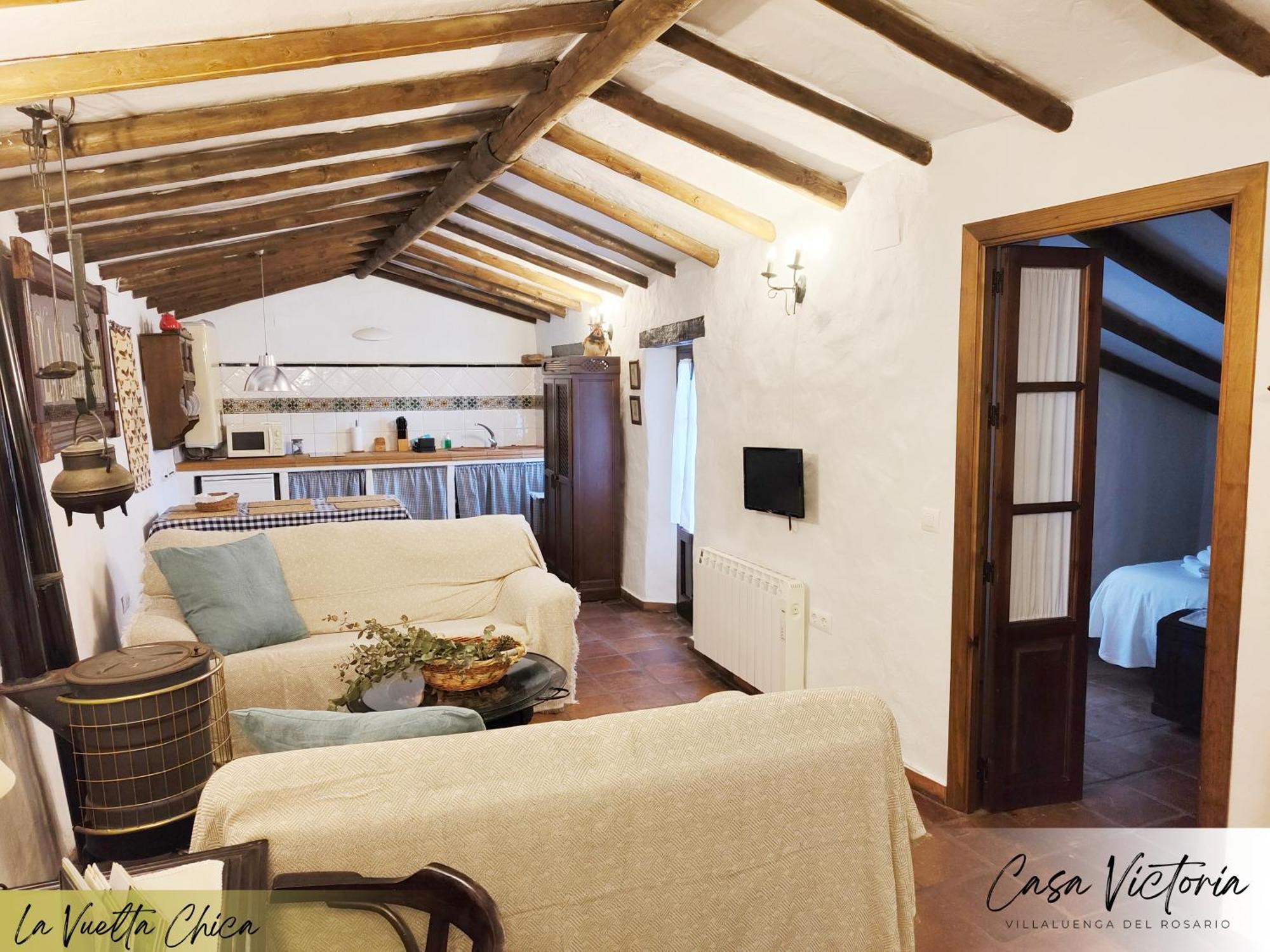 Conjunto Rural Casa Victoria Guest House Виялуенга дел Росарио Екстериор снимка