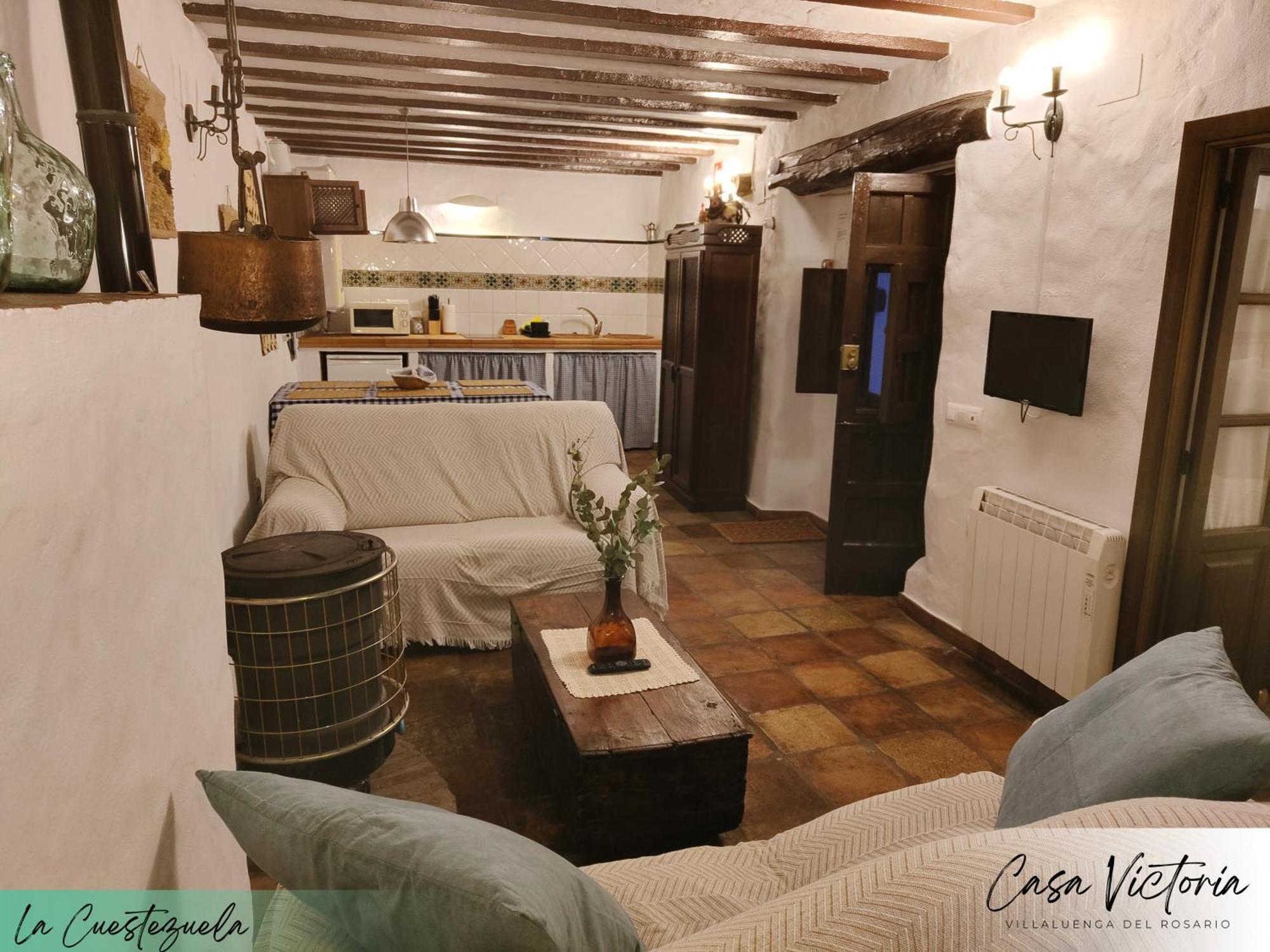 Conjunto Rural Casa Victoria Guest House Виялуенга дел Росарио Екстериор снимка